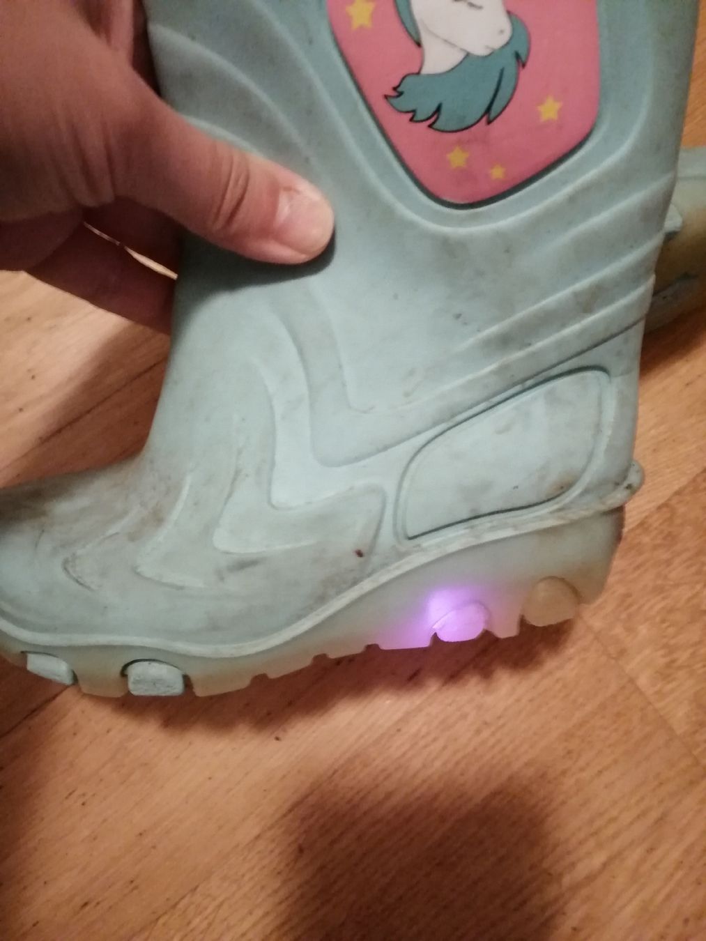Schuhe für Mädchen: Kinder Regenstiefel Gr. 24/25 – Gebraucht aus Oensingen von jia_gs8g 1