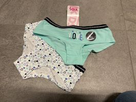 Lot de 2 culottes hipster taille 8-10 ans 134 - 140 neuf