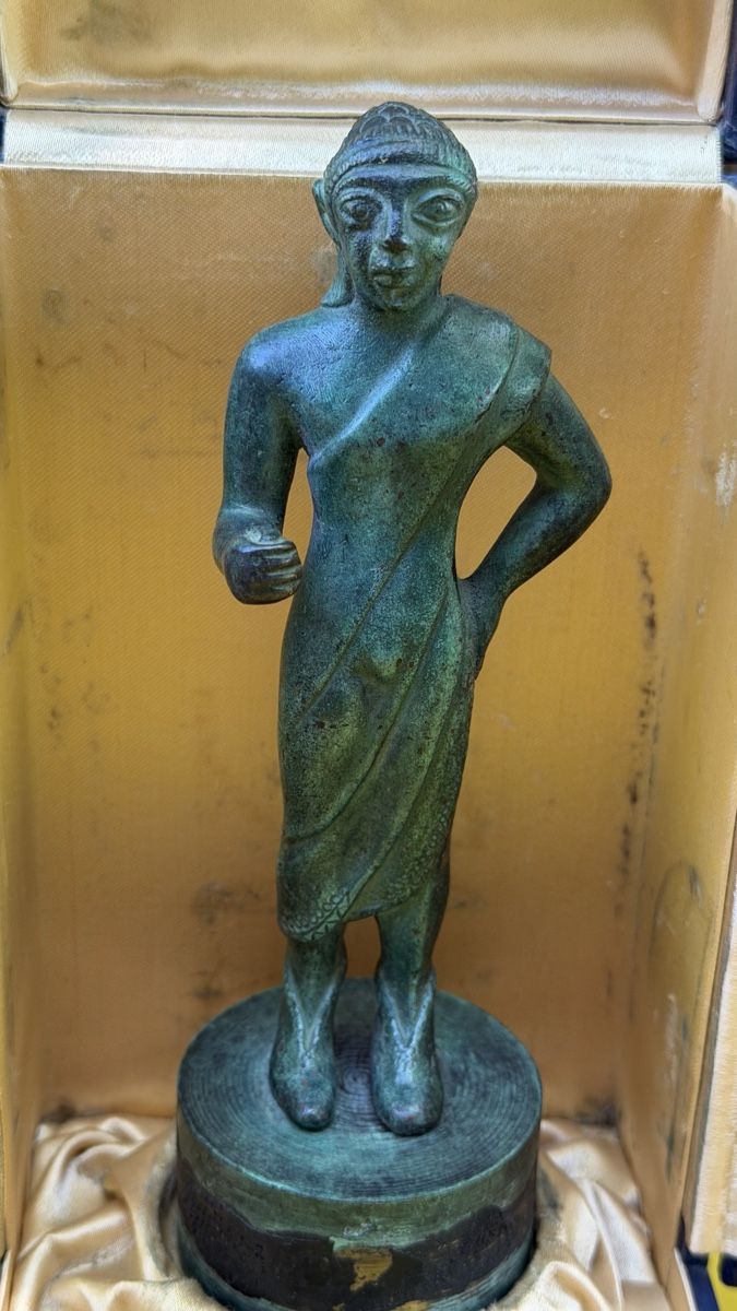 Skulpturen & Statuen: Bronzestatuette etruskisch – Gebraucht aus Riedholz von Frettchen63 1