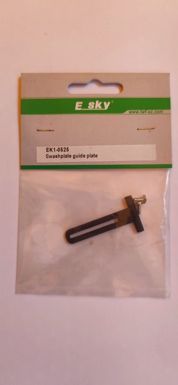 Modellismo RC: Swashplate Guide Plate E-Sky EK1-0525 – Nuovo e nell'imballaggio originale da Wollerau venduto da Holos