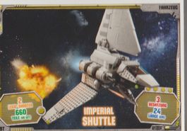LEGO STAR WARS TRADING CARD SERIE 3 # 197 IMPERIAL SHUTTLE