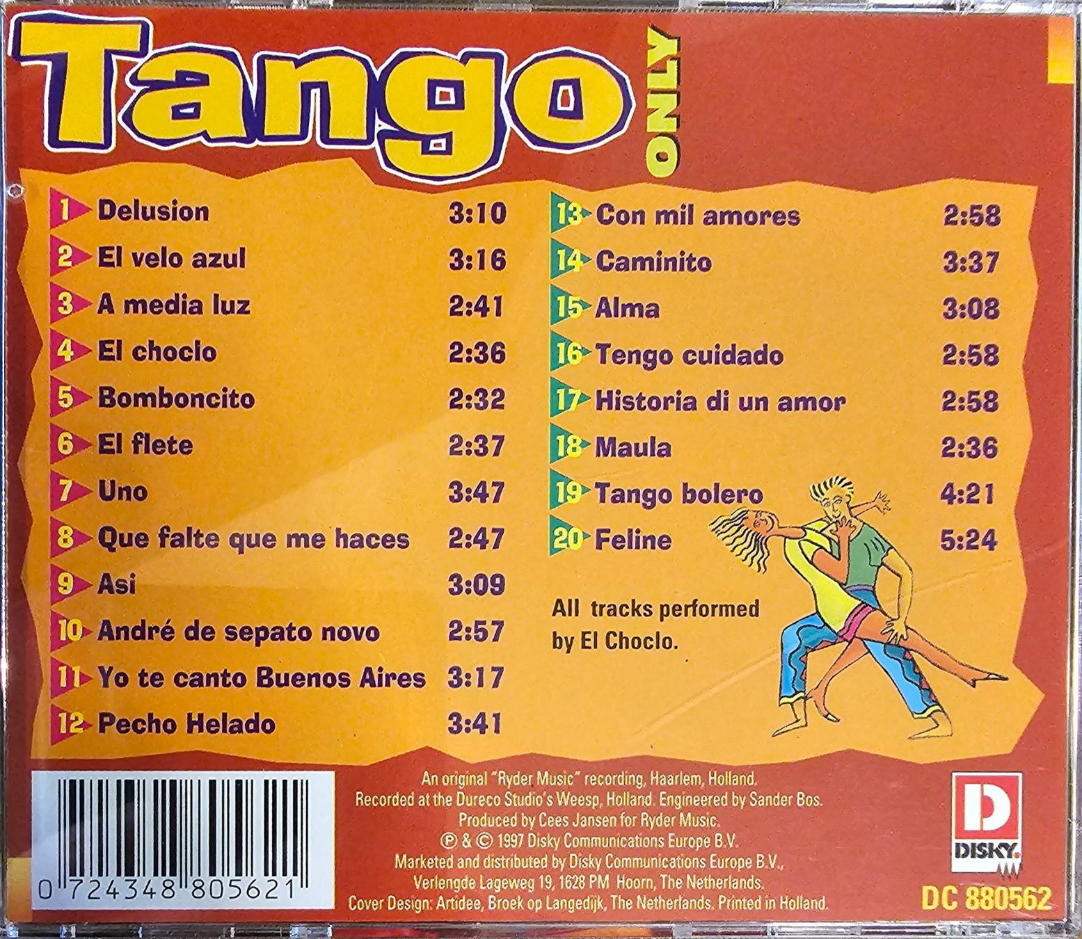 CD: El Choclo – Tango Only – Usato da Wahlen b. Laufen venduto da Cg10 1