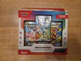 Pokemon Erste Partner Ilustration Kollektion Serie 2 Deutsch
