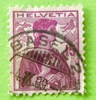  Nr.122 Brustbild der Helvetia mit Schwert GESTEMPELT    