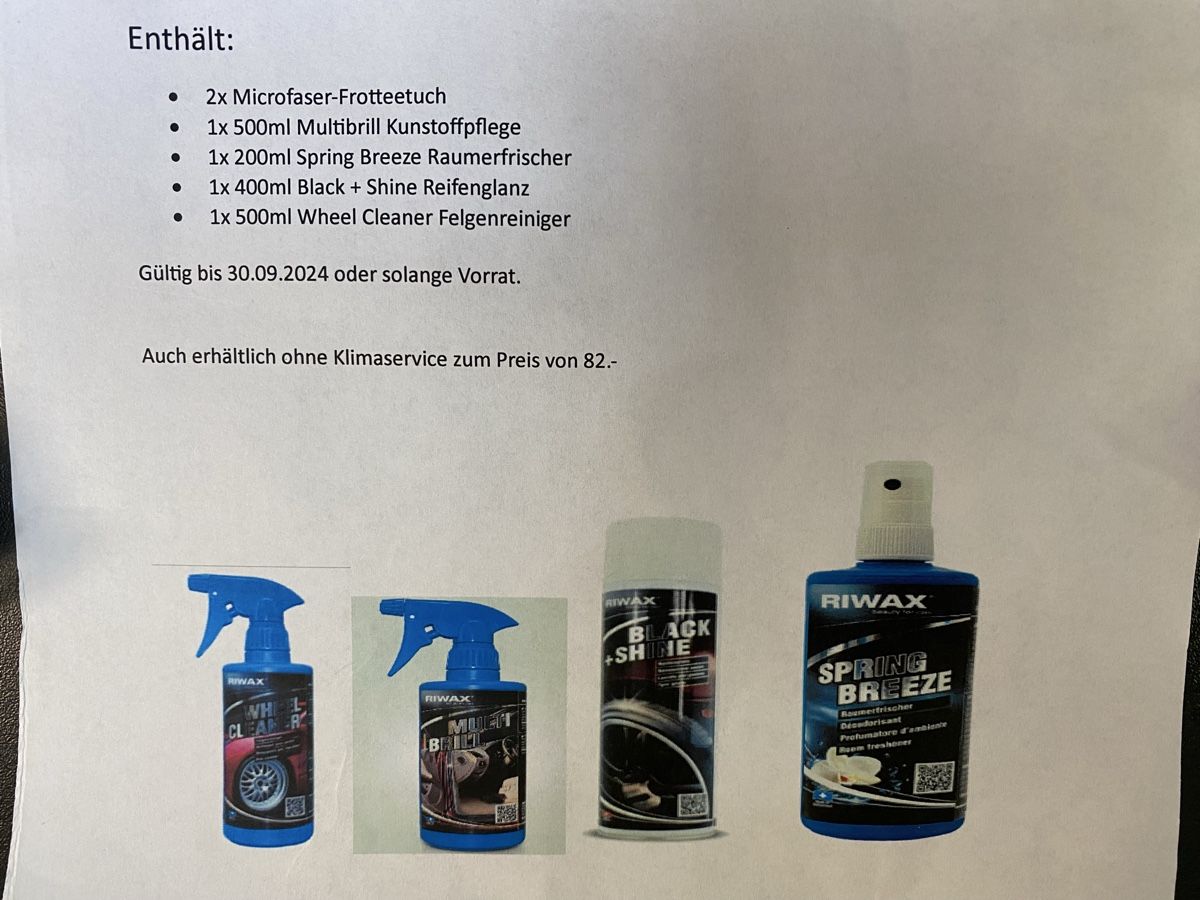 Produits d'entretien: Reinigungsset von RIWAX – Neuf avec emballage d'origine à Hägglingen par Karin0802 3