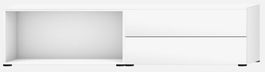 TILL Sideboard weiss – modernes Lowboard – neuwertig