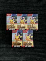 POKEMON 30TH Anniversary BOOSTER BUNDLE 5 Stk.