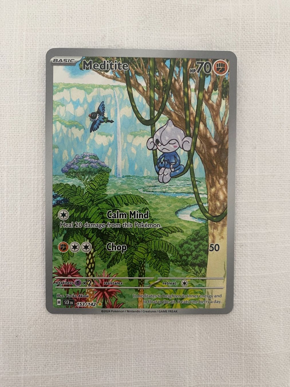 Pokémon Cartes à collectionner: Pokemon / Stellar Crown / Meditite 153/142 EN – Neuf (Voir description) à Rottenschwil par Sigma_Freud 2