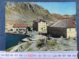 ST.GOTTHARD HOSPIZ HOTEL URI AK OLDTIMER AUTO'S BELEBT