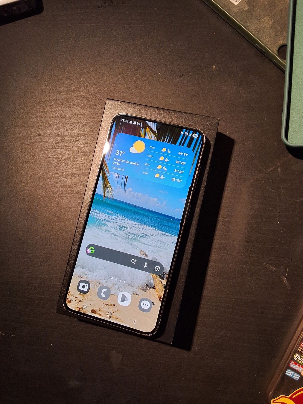 Samsung Telefoni cellulari / Smartphones: Samsung Galaxy S23+ 5G - vert - 256 Go – Nuovo (secondo la descrizione) da Ecublens VD venduto da S.loeb 2