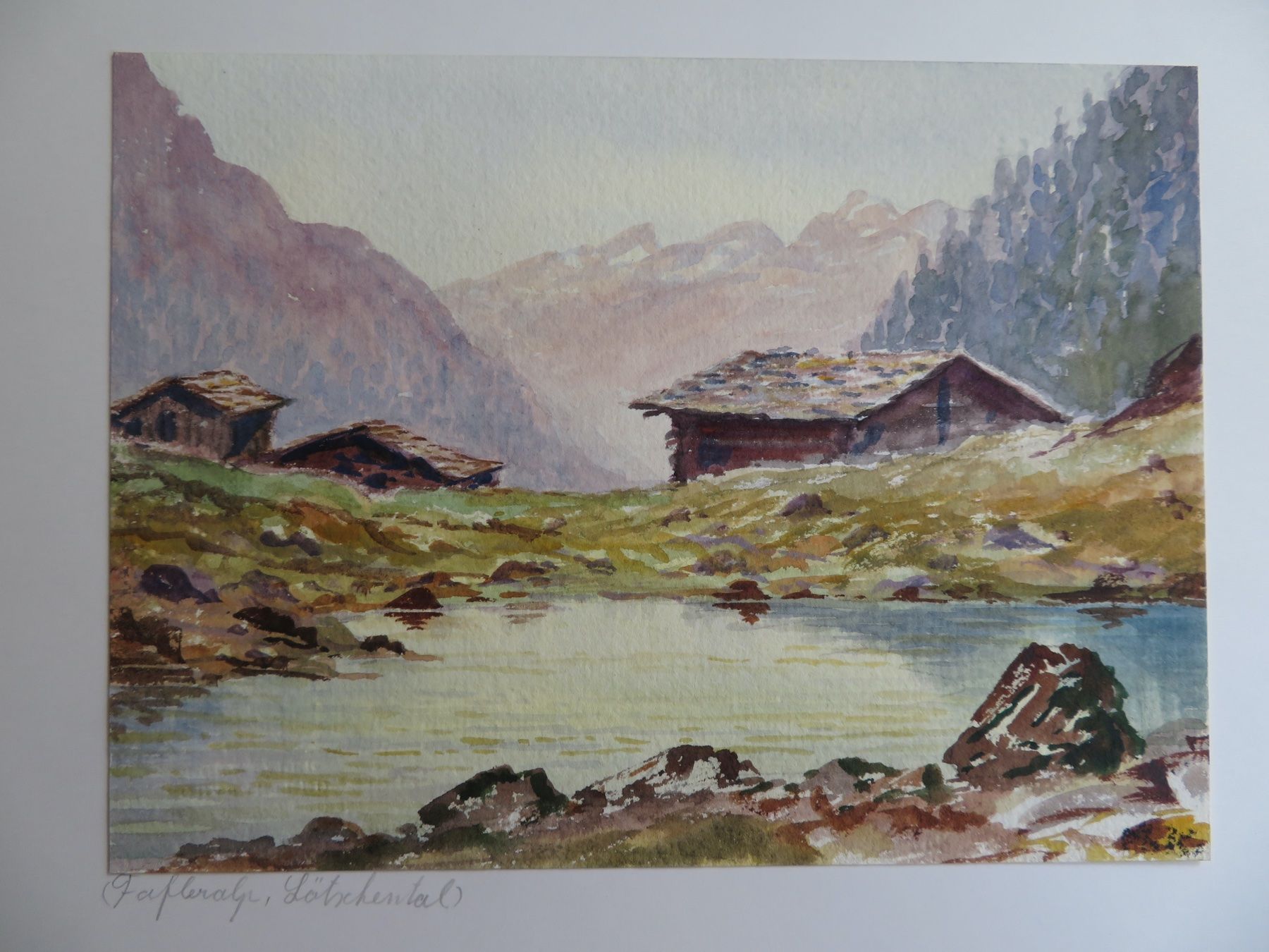 Posters & Illustrations: Fafleralp – D'occasion à Bern par mordswein 1