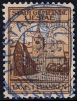 1 Franken Fiskalmarke der Stadtgemeinde LIESTAL