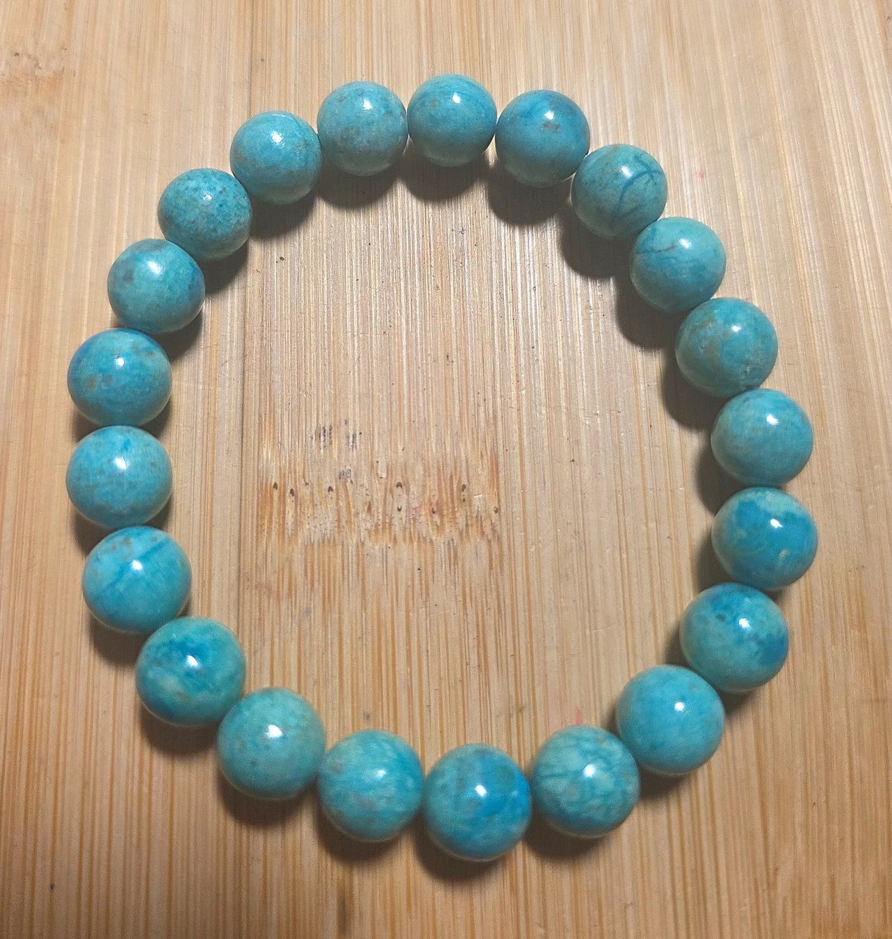 Minerali & Pietre curative: Phönix Türkis Armband PT1 9.3mm – Nuovo e nell'imballaggio originale da Matzingen venduto da Shay_Crystalz