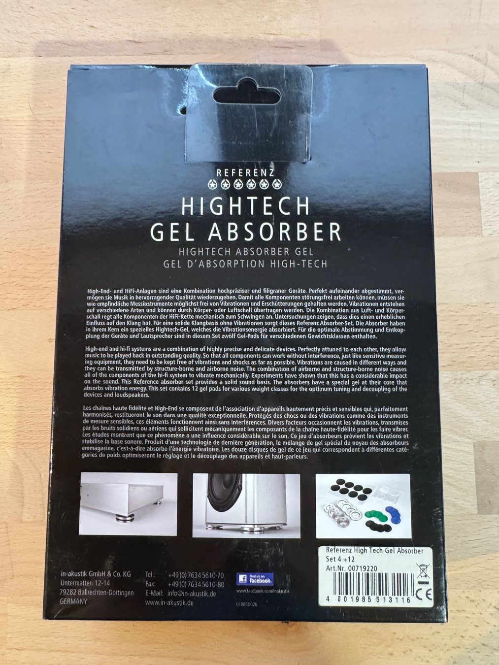 Lautsprecher: Inakustik Hightech Gel Absorber – Gebraucht aus Uetendorf von Cineversum_GmbH 3