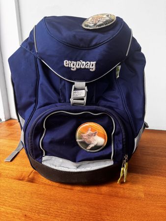Ergobag Schulthek mit Turnsack blau