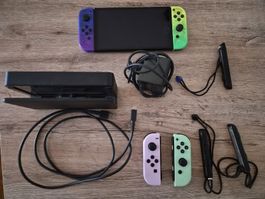 Nintendo Switch Splatoon 3 Edition Konsole Set gebraucht