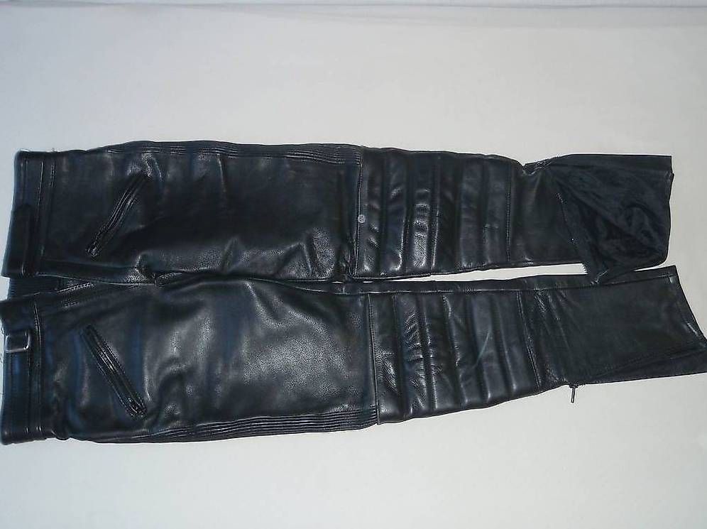 Pantaloni: Motorradhosen Leder Grösse M – Usato da Chur venduto da fitundheil