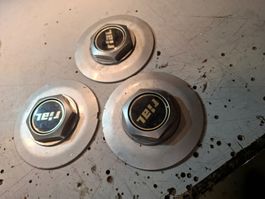 3 Rial Nabenkappen silber gebrauchter Zustand