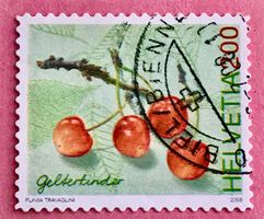 Nr.1207 Kirsche,Gelterkinder  GESTEMPELT 2006   