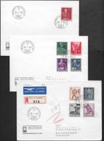 1946 Brief ⊙ BERN  3 Briefe Serie HISTORISCHE BILDER ab 1.-
