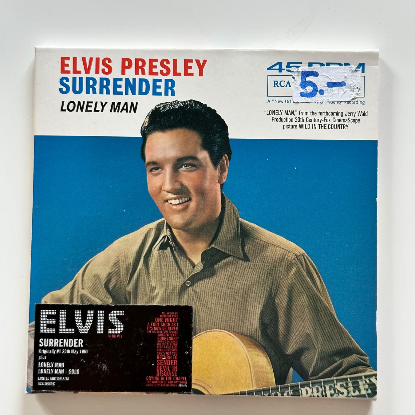 CD: Elvis - CD-Single - Surrender/Lonely Man – Nuovo (secondo la descrizione) da Etzwilen venduto da presley3577