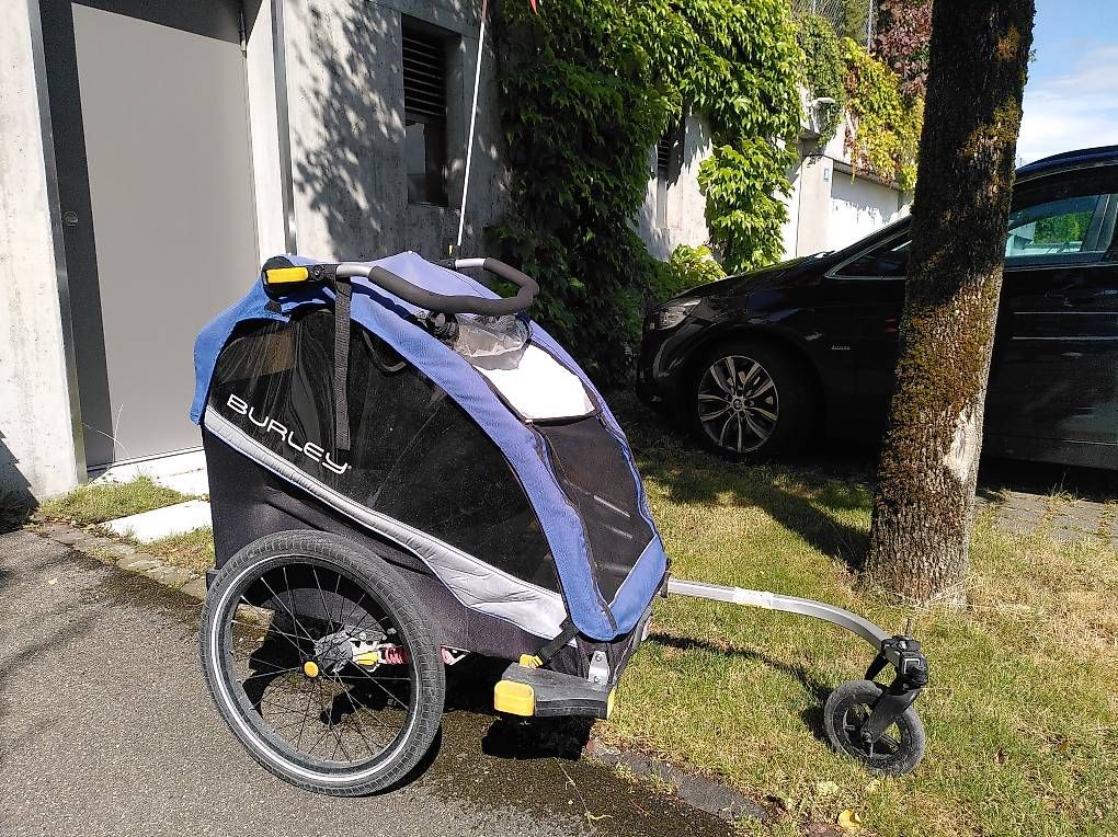 Burley Rimorchi: Veloanhänger Burley D'Lite Single – Usato da Oberengstringen venduto da ruby_a