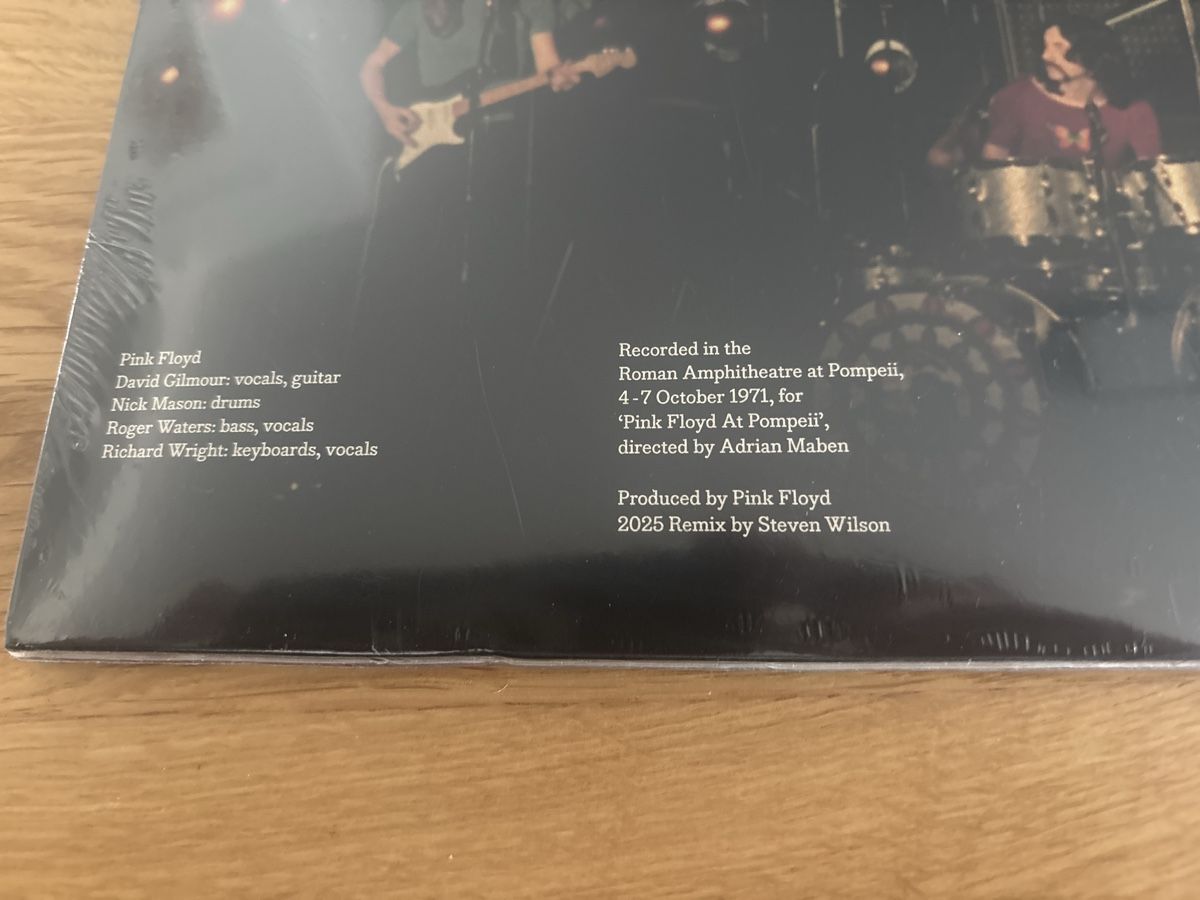 Dischi in vinile: Coffret pink  Floyd at pompeii neuf  – Nuovo e nell'imballaggio originale da Courchapoix venduto da Jubo1 2