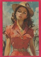 PIN UP GIRL KARTE