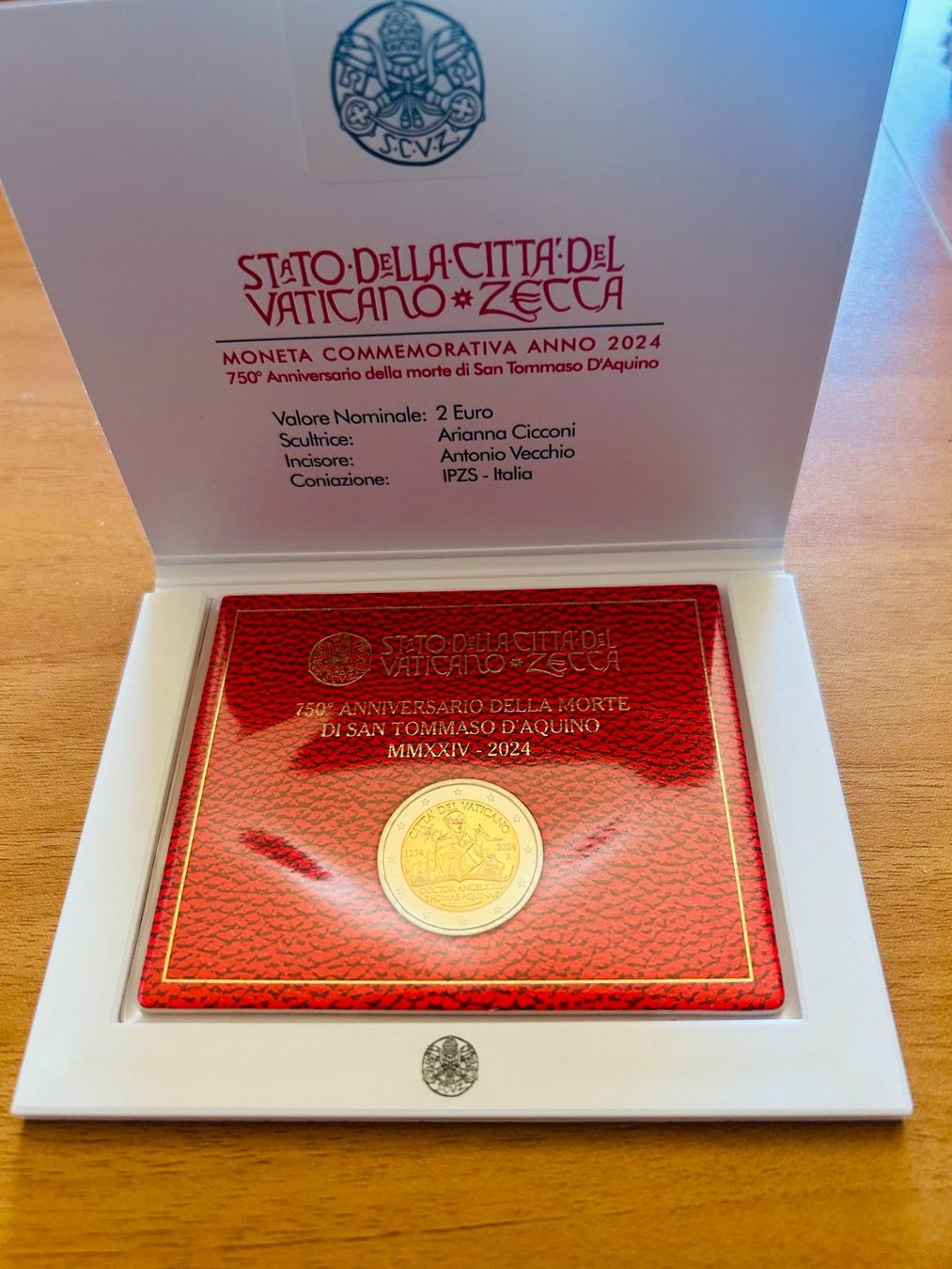 Toutes les monnaies: Monnaie Vatican 2024 – D'occasion à Tramelan par Ptutu1 1