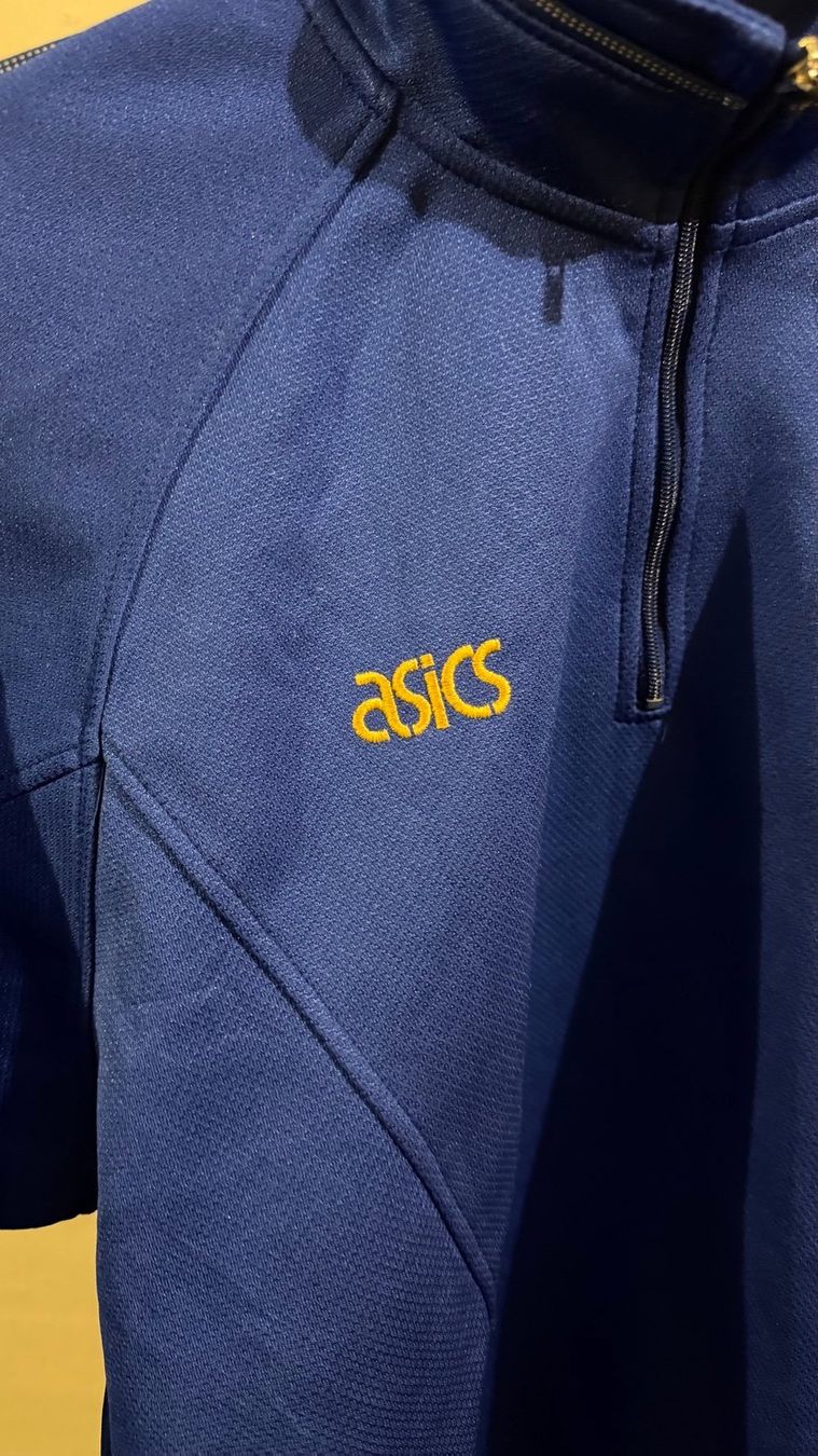 Asics Maglioni & Felpe: ASICS Vintage Half Zip Pullover Blau – Usato da Glattbrugg venduto da ElNicoIas 2