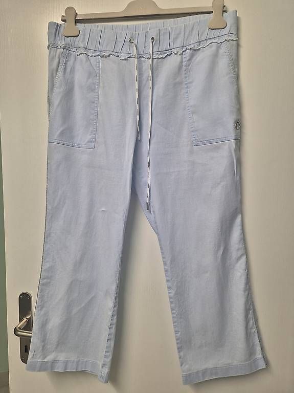 Sportalm Pantaloni: Leinenhose Sportalm hellblauGr. 42 – Usato da Anglikon venduto da wba8008