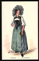 Bernerin aus dem Mittelland in Tracht mi
