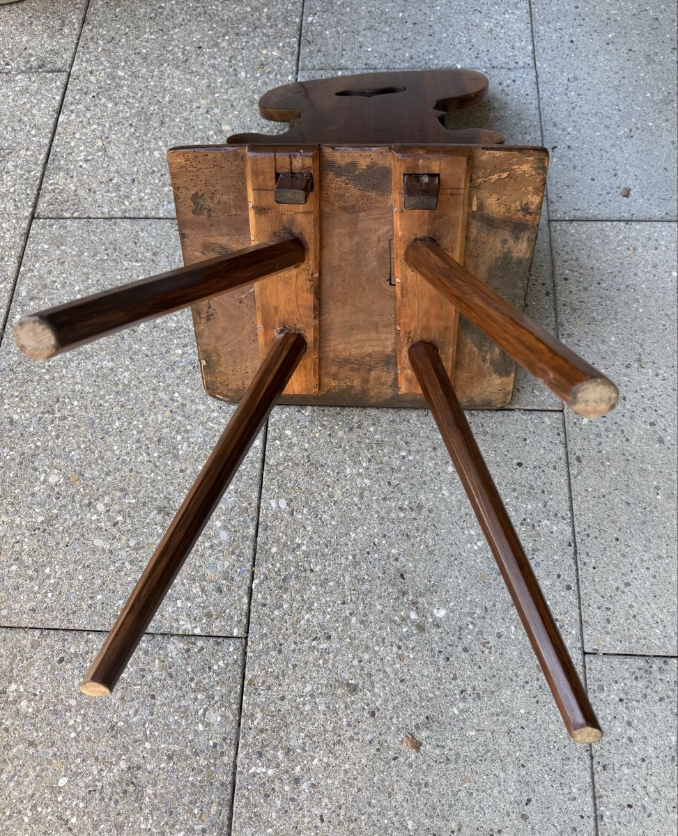 Chaises: Antiker Holzstuhl, Stabelle – D'occasion à Winterthur par flufab 4