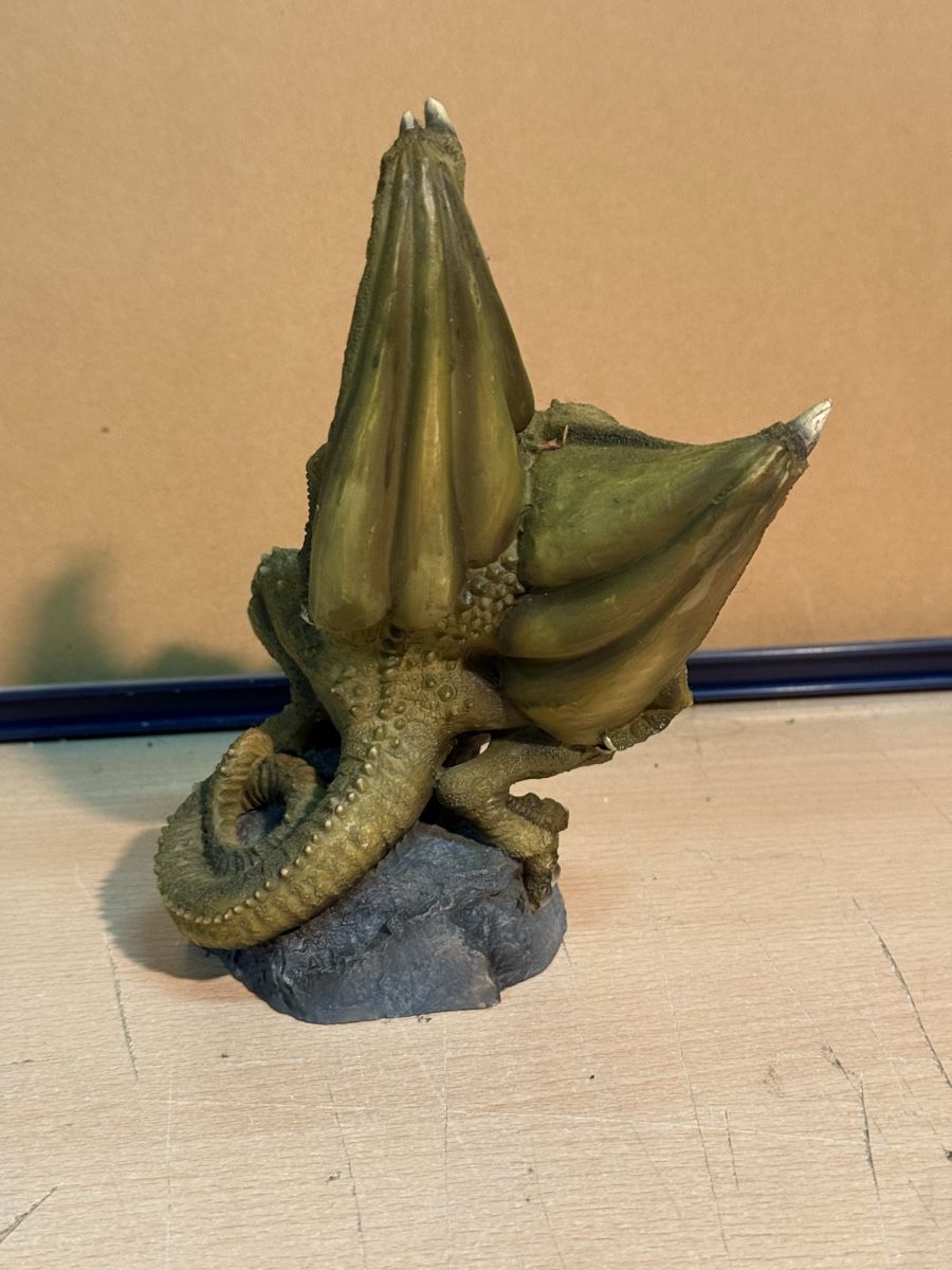 Statuette: Unique Dragon Statue Candle Holder - Perfect Decor Piece – Usato da Lausanne venduto da artnouveau04 4