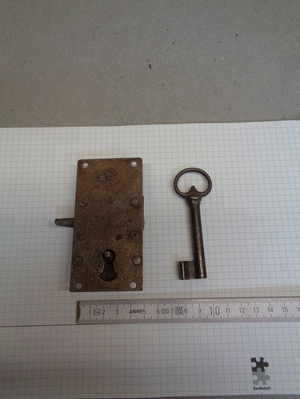 Cadenas: Schloss mit Schlüssel / Antik – D'occasion à Aarwangen par SEC500 1