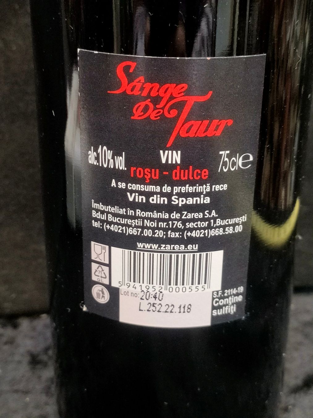 Vino: SANGE DE TAUR – Nuovo (secondo la descrizione) da Genève venduto da Leboucheoreilles 3