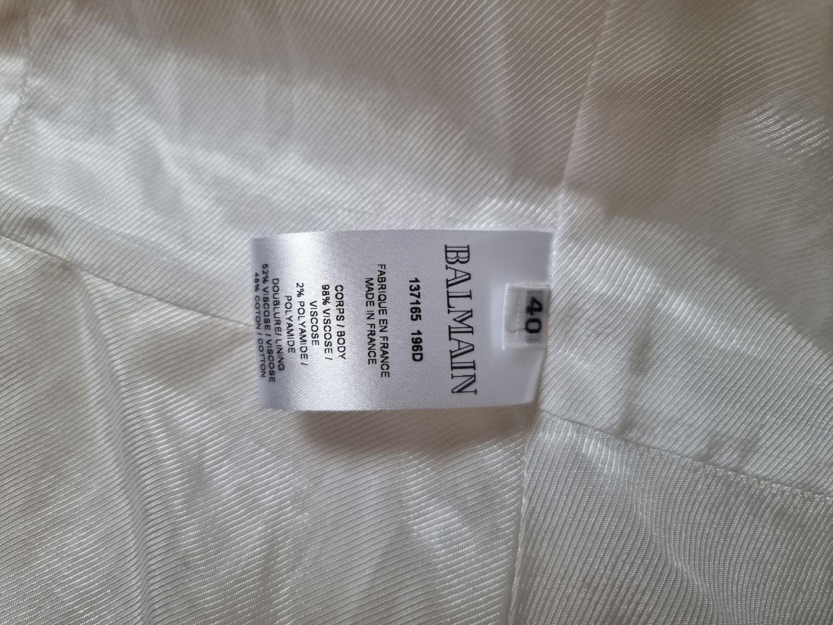 Balmain Giacche: Balmain Blazer NEU Gr.40 FR – Nuovo e nell'imballaggio originale da Hildisrieden venduto da Beka23 4
