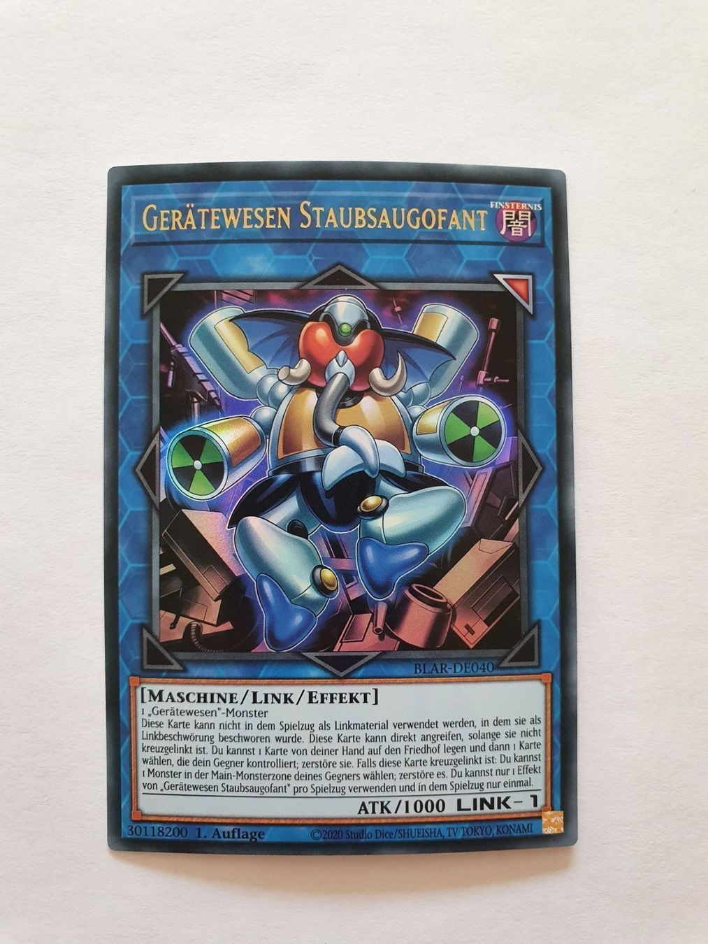 Yugioh Carte collezionabili: Yugioh Gerätewesen Staubsaugofant TCG – Usato da Oberdorf BL venduto da BaldenEagle
