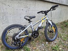 Kindervelo 16 Zoll mit 6 Gängen