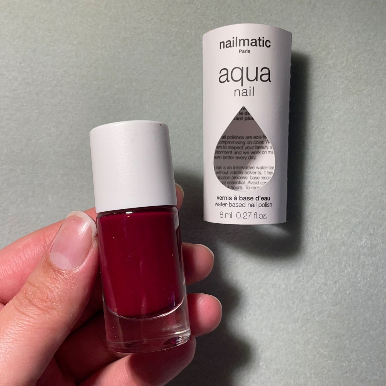 Smalto per unghie: NEU: wasserbasierter Nagellack rot aqua nail – Nuovo e nell'imballaggio originale da Bellach venduto da Lapislazuli_blues