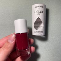 NEU: wasserbasierter Nagellack rot aqua nail