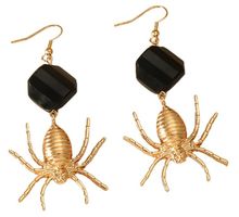 Ohrringe 252 – Spinne - 3,3 cm x 6 cm