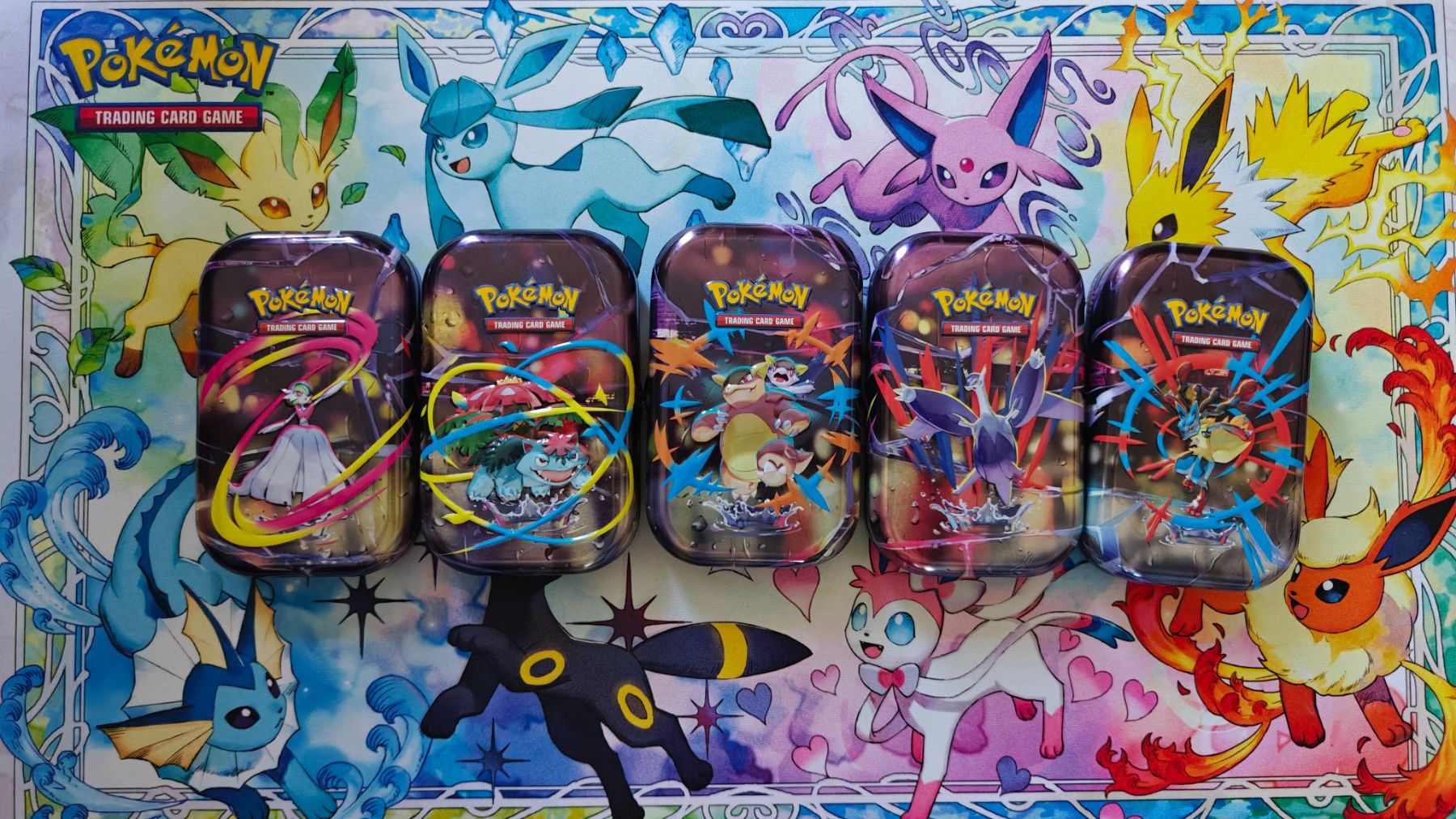 Pokémon Sammelbilder & Trading cards: 16 Mega Evolutions Mini Tins - Leer/Empty – Neu (gemäss Beschreibung) aus Zürich von cherizet 1