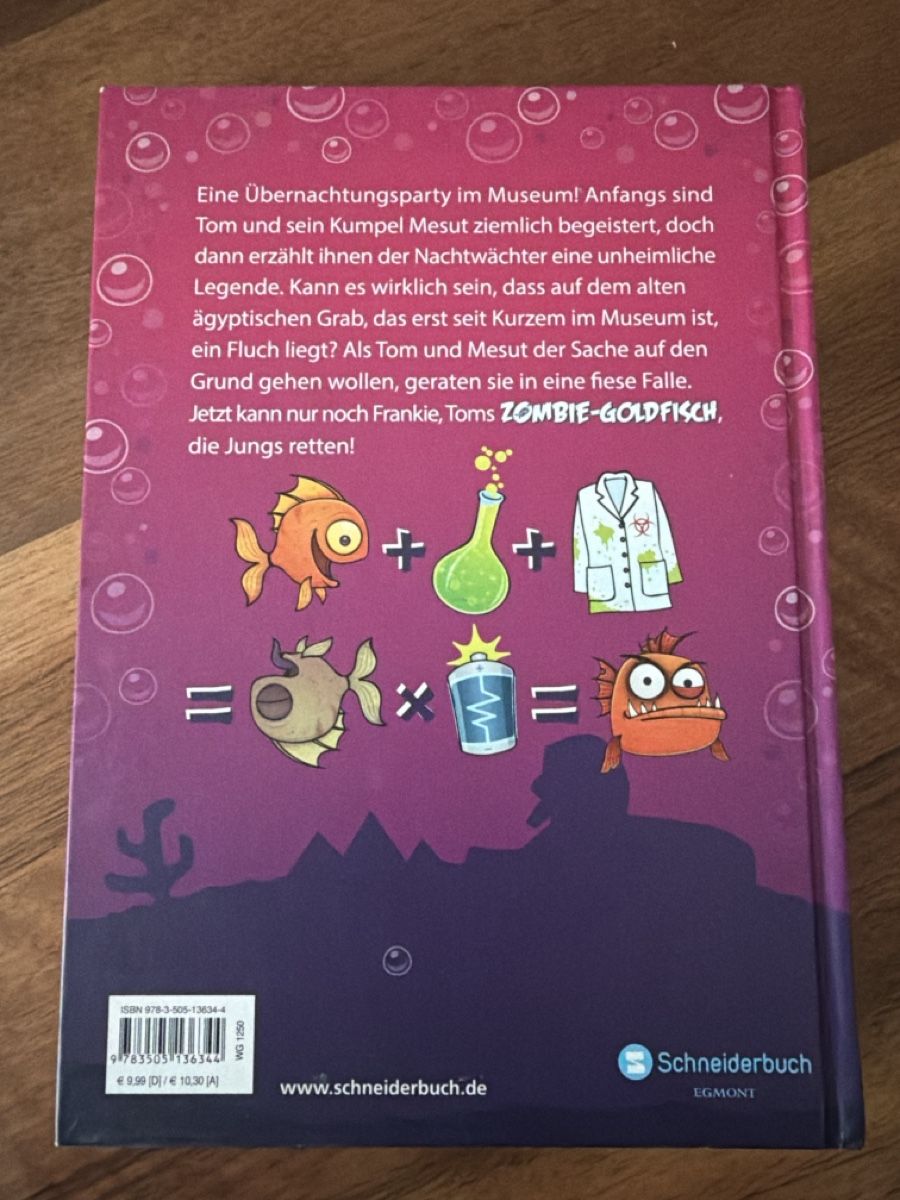 Libri: Mein Dicker Fetter Zombie Goldfisch - Buch – Usato da Wohlen AG venduto da Marcoon 1