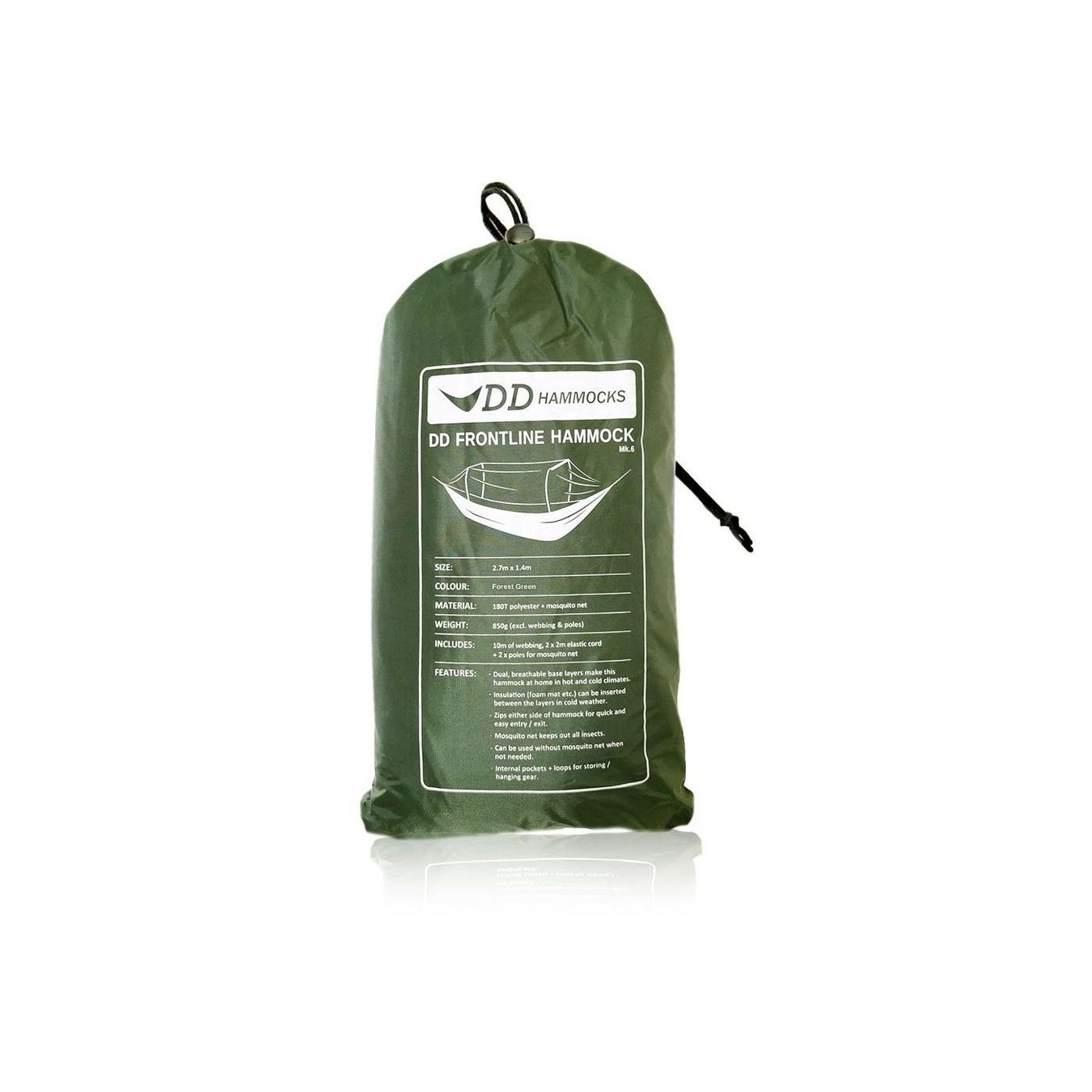 Amache: DD Frontline Hammock - FOREST GREEN – Nuovo e nell'imballaggio originale da Tulln venduto da HaengemattenShop 3