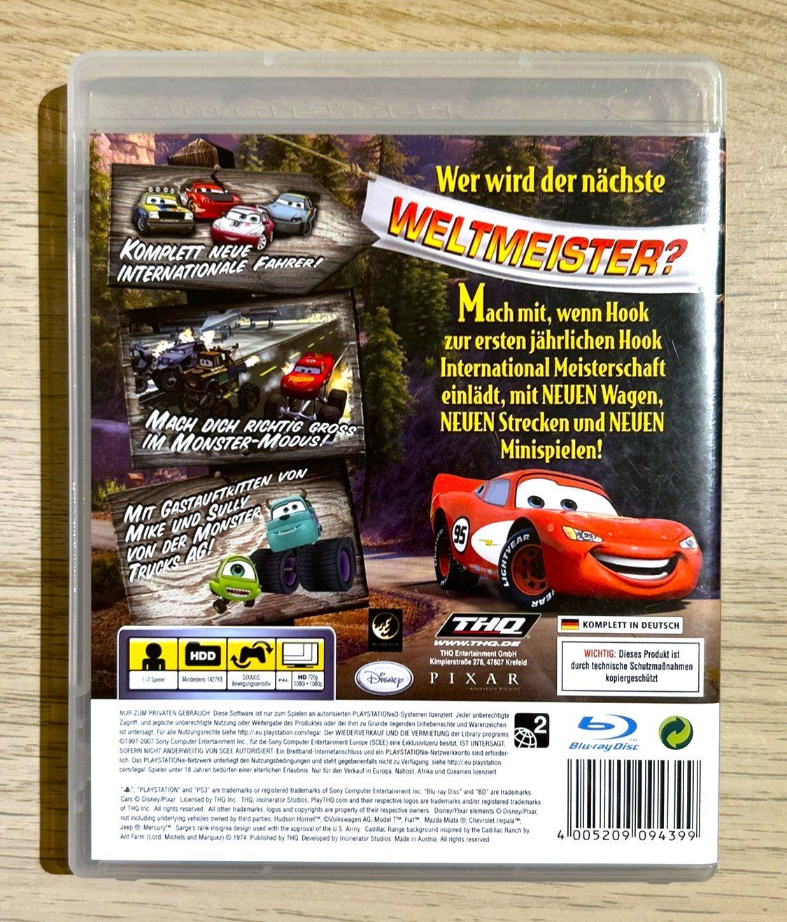 Sony Spiele: Cars Hook International PS3 – Gebraucht aus St. Gallen von Alpine.Arcade 1