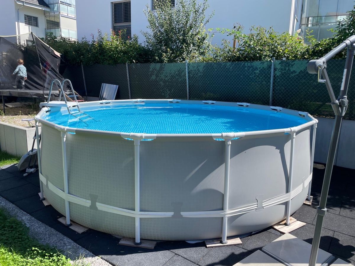 Intex Piscine: Intex Prism Frame Pool 457x122m – Usato da Nidau venduto da muri_c 2