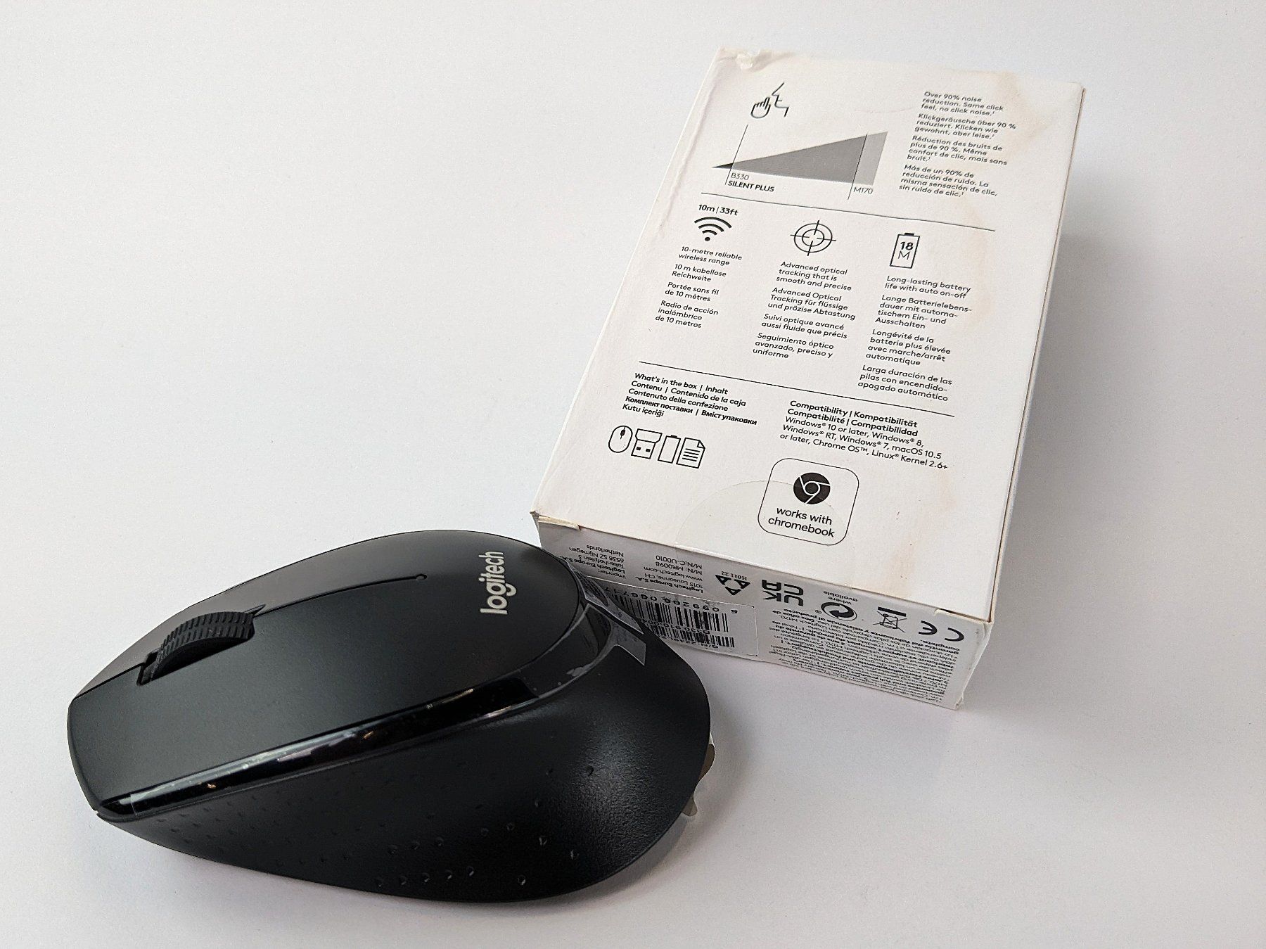 Logitech Mouse: LOGITECH B330 Silent Plus – Nuovo (secondo la descrizione) da Dintikon venduto da Restwert_Dintikon 2