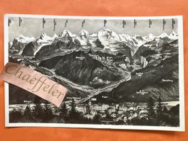 Ansichtskarte Berner-Oberland mit Bergpanorama 1936
