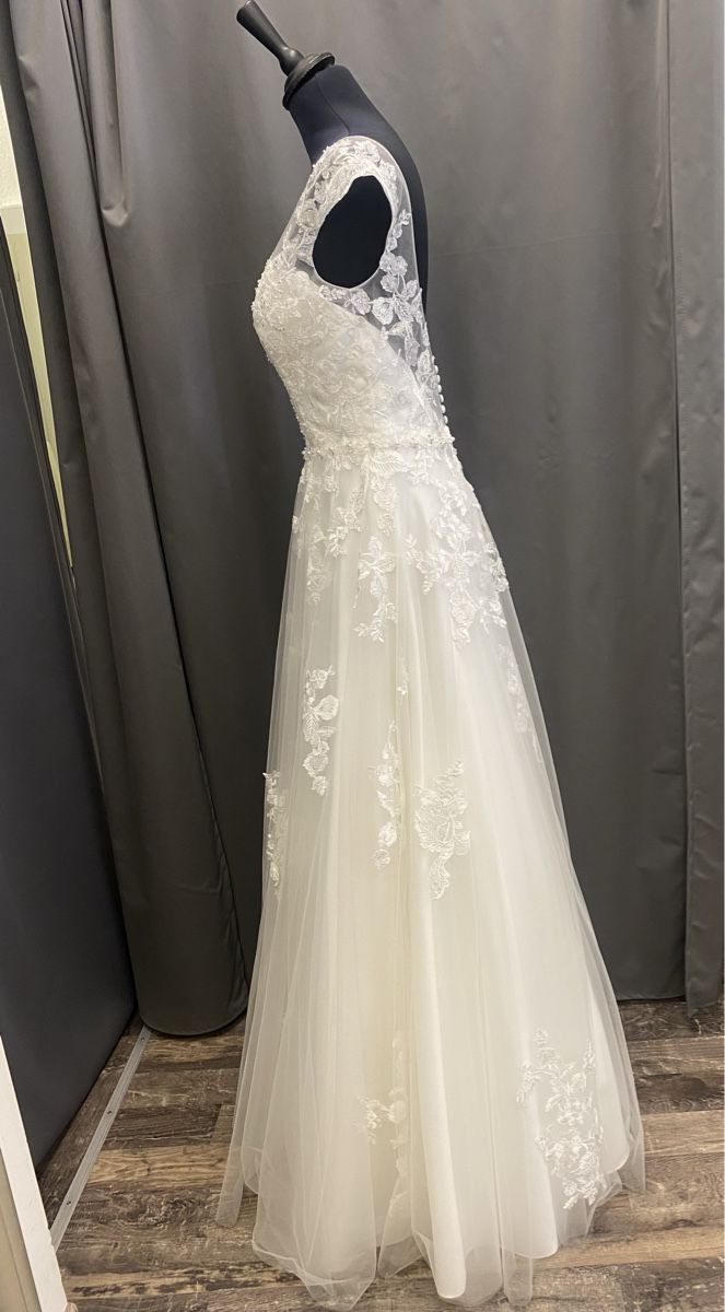 Kleider: Wunderschönes Brautkleid Gr.36 - Spitze Tüll – Neu (gemäss Beschreibung) aus Schlatt ZH von mak_wrr6 2